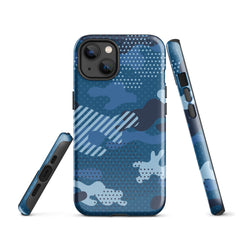 iPhone® Tough Case - Pattern - Water Camo 1 - Glossy - iPhone 13