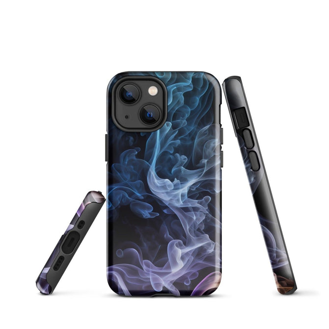 iPhone® Tough Case - Abstract - Smoke Style 3 - Glossy - iPhone 13 mini