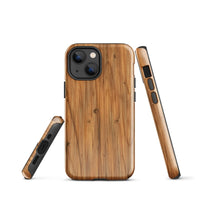 iPhone® Tough Case - Nature - Wood 1 - Glossy - iPhone 13 mini