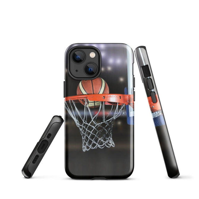 iPhone® Tough Case - Sports - Basketball Style 1 - Glossy - iPhone 13 mini