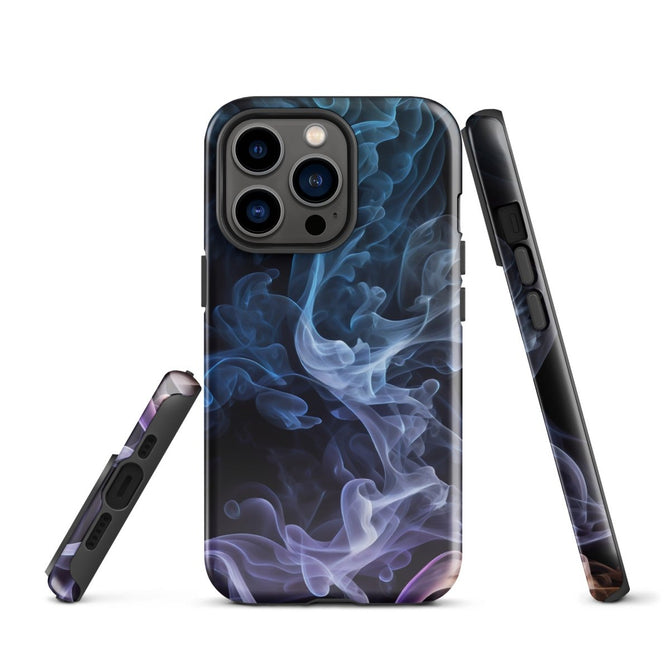 iPhone® Tough Case - Abstract - Smoke Style 3 - Glossy - iPhone 13 Pro