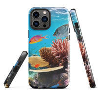 iPhone® Tough Case - Nature - Sea Style 1 - Glossy - iPhone 13 Pro Max