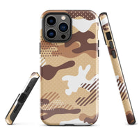 iPhone® Tough Case - Pattern - Desert Camo 1 - Glossy - iPhone 13 Pro Max