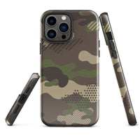 iPhone® Tough Case - Pattern - Forest Camo 1 - Glossy - iPhone 13 Pro Max