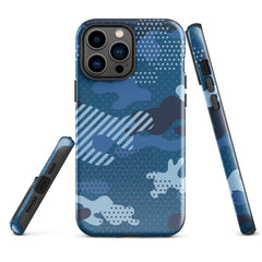 iPhone® Tough Case - Pattern - Water Camo 1 - Glossy - iPhone 13 Pro Max