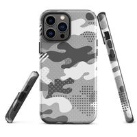 iPhone® Tough Case - Pattern - Winter Camo 1 - Glossy - iPhone 13 Pro Max