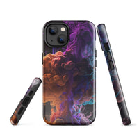 iPhone® Tough Case - Abstract - Smoke Style 1 - Glossy - iPhone 14