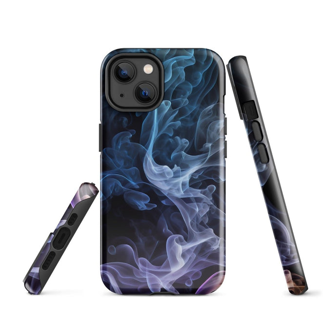 iPhone® Tough Case - Abstract - Smoke Style 3 - Glossy - iPhone 14