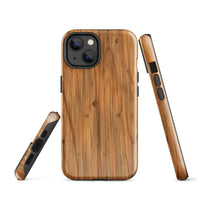 iPhone® Tough Case - Nature - Wood 1 - Glossy - iPhone 14