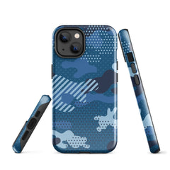 iPhone® Tough Case - Pattern - Water Camo 1 - Glossy - iPhone 14