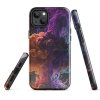 iPhone® Tough Case - Abstract - Smoke Style 1 - Glossy - iPhone 14 Plus