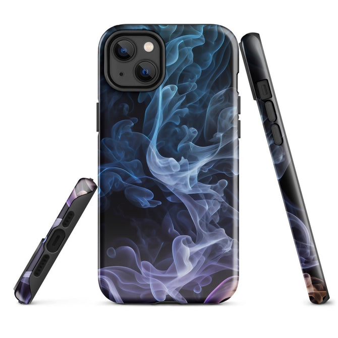 iPhone® Tough Case - Abstract - Smoke Style 3 - Glossy - iPhone 14 Plus