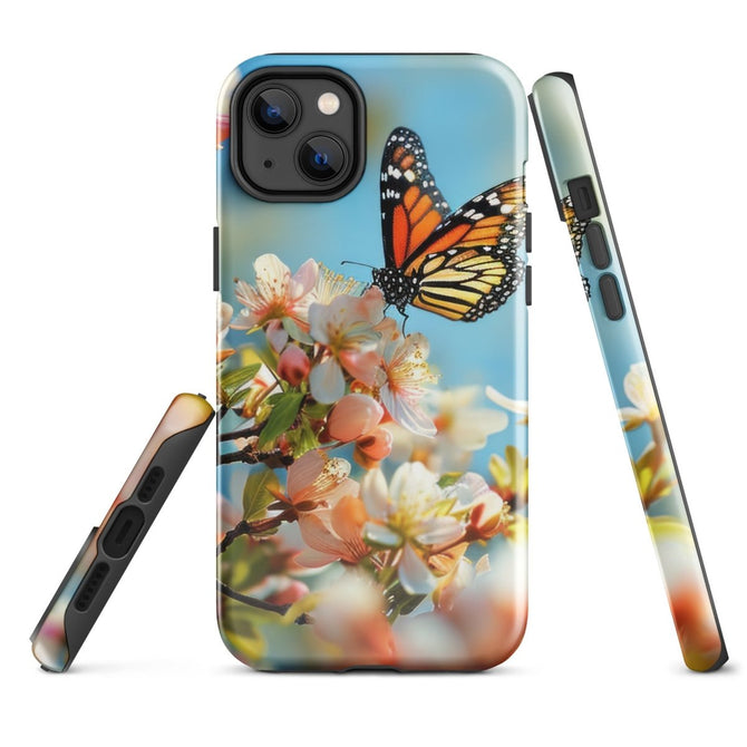 iPhone® Tough Case - Animal - Butterfly Style 1 - Glossy - iPhone 14 Plus