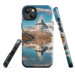 iPhone® Tough Case - Nature - Mountain Style 1 - Glossy - iPhone 14 Plus