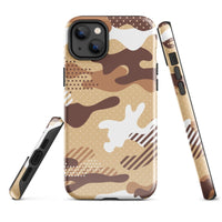 iPhone® Tough Case - Pattern - Desert Camo 1 - Glossy - iPhone 14 Plus