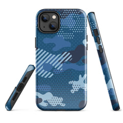 iPhone® Tough Case - Pattern - Water Camo 1 - Glossy - iPhone 14 Plus
