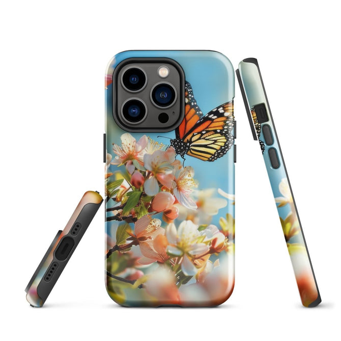 iPhone® Tough Case - Animal - Butterfly Style 1 - Glossy - iPhone 14 Pro