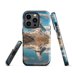 iPhone® Tough Case - Nature - Mountain Style 1 - Glossy - iPhone 14 Pro