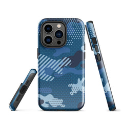 iPhone® Tough Case - Pattern - Water Camo 1 - Glossy - iPhone 14 Pro