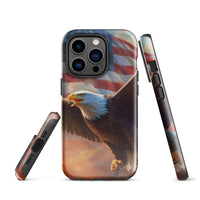 iPhone® Tough Case - USA - Eagle Flag Style 1 - Glossy - iPhone 14 Pro