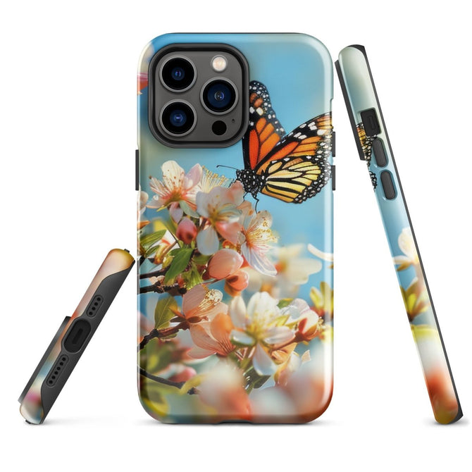 iPhone® Tough Case - Animal - Butterfly Style 1 - Glossy - iPhone 14 Pro Max