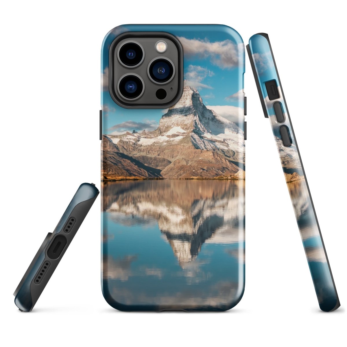 iPhone® Tough Case - Nature - Mountain Style 1 - Glossy - iPhone 14 Pro Max