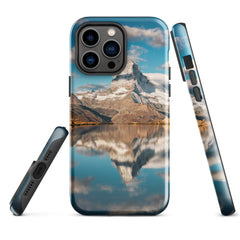 iPhone® Tough Case - Nature - Mountain Style 1 - Glossy - iPhone 14 Pro Max