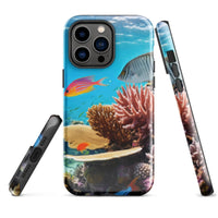 iPhone® Tough Case - Nature - Sea Style 1 - Glossy - iPhone 14 Pro Max