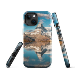 iPhone® Tough Case - Nature - Mountain Style 1 - Glossy - iPhone 15