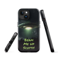 iPhone® Tough Case - Space - Alien UFO Style 1 - Glossy - iPhone 15