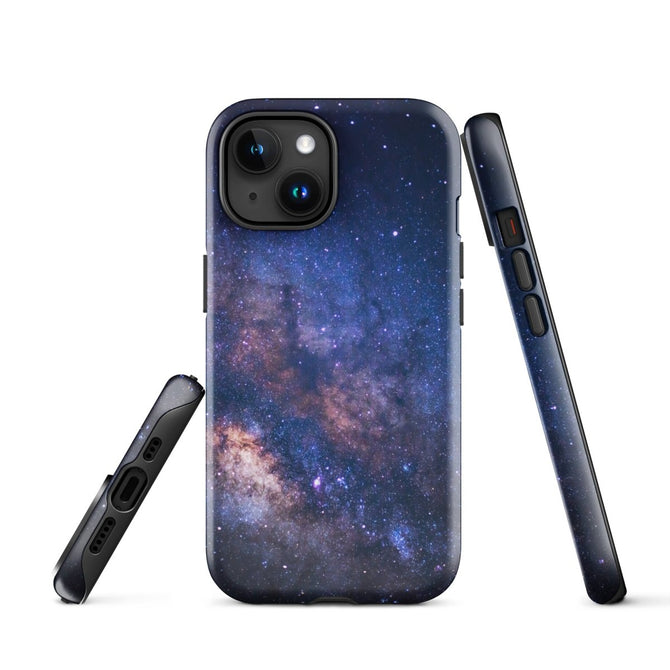 iPhone® Tough Case - Space - Stars/Galaxy Style 1 - Glossy - iPhone 15