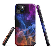 iPhone® Tough Case - Abstract - Smoke Style 4 - Glossy - iPhone 15 Plus