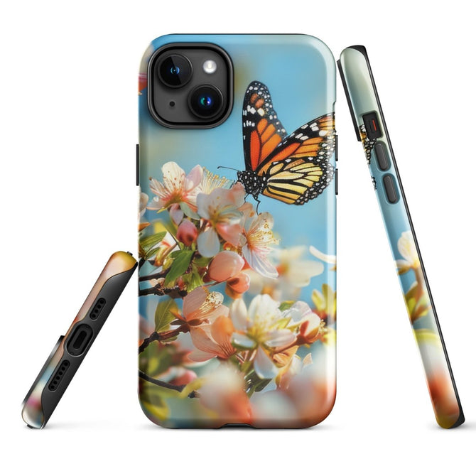 iPhone® Tough Case - Animal - Butterfly Style 1 - Glossy - iPhone 15 Plus