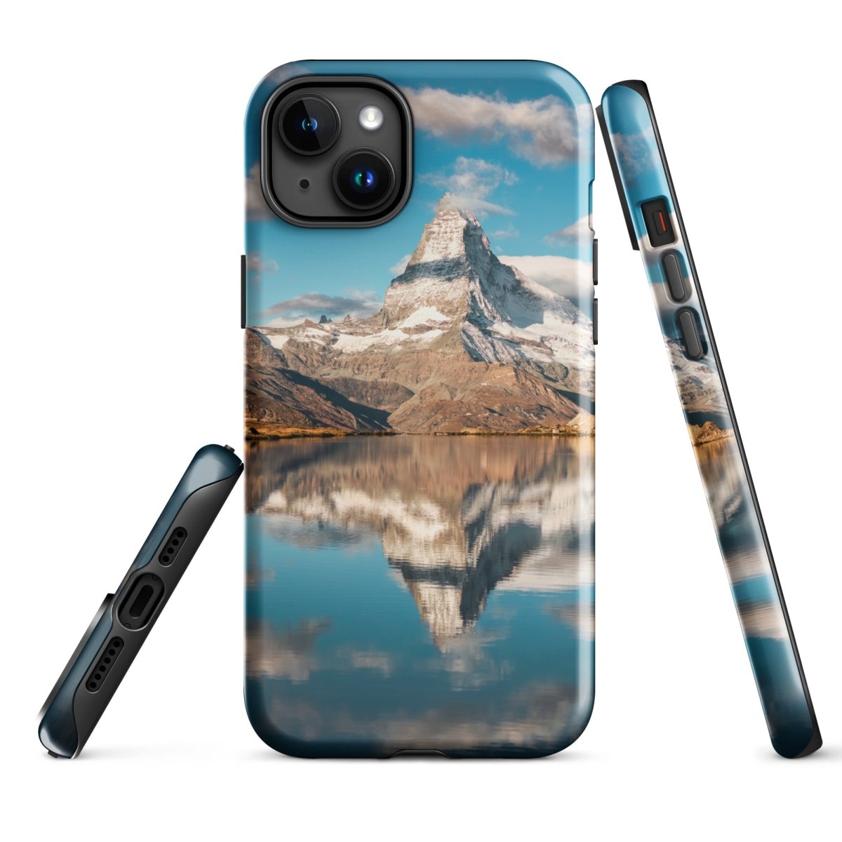 iPhone® Tough Case - Nature - Mountain Style 1 - Glossy - iPhone 15 Plus