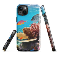 iPhone® Tough Case - Nature - Sea Style 1 - Glossy - iPhone 15 Plus