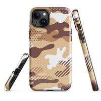 iPhone® Tough Case - Pattern - Desert Camo 1 - Glossy - iPhone 15 Plus