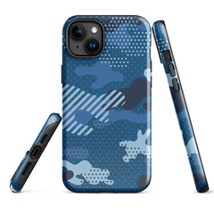 iPhone® Tough Case - Pattern - Water Camo 1 - Glossy - iPhone 15 Plus