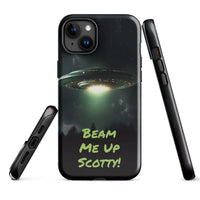 iPhone® Tough Case - Space - Alien UFO Style 1 - Glossy - iPhone 15 Plus