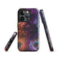 iPhone® Tough Case - Abstract - Smoke Style 1 - Glossy - iPhone 15 Pro