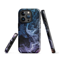 iPhone® Tough Case - Abstract - Smoke Style 3 - Glossy - iPhone 15 Pro