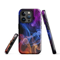 iPhone® Tough Case - Abstract - Smoke Style 4 - Glossy - iPhone 15 Pro