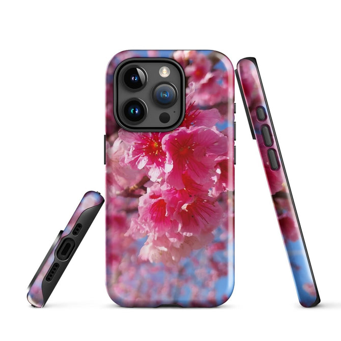 iPhone® Tough Case - Nature - Flowers Style 1 - Glossy - iPhone 15 Pro