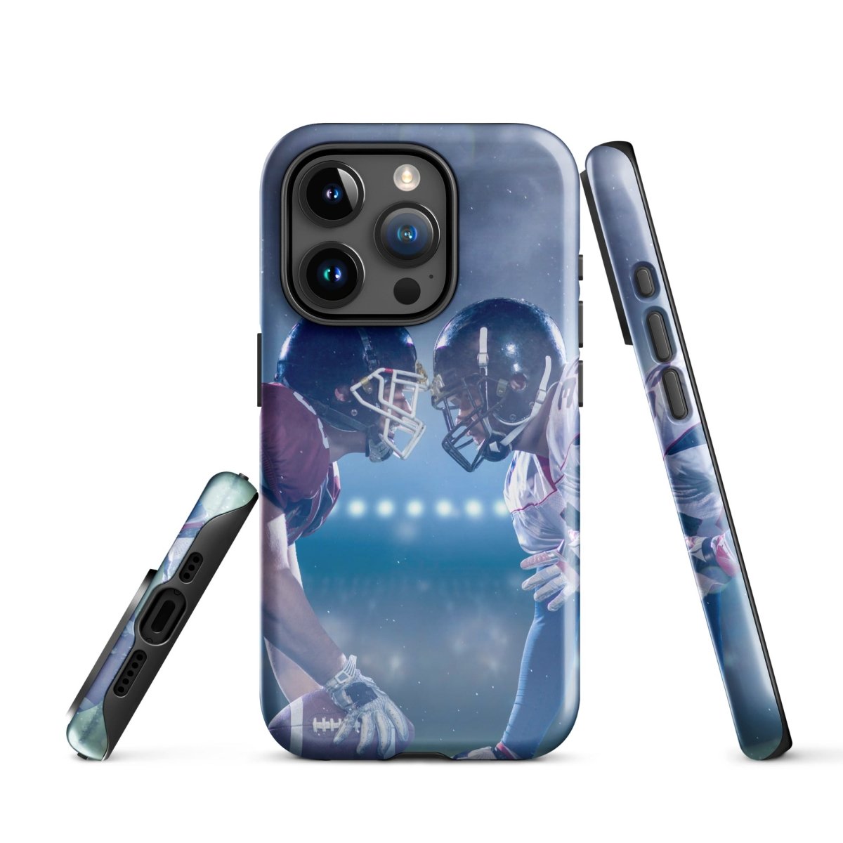 iPhone® Tough Case - Sports - Football Style 1 - Glossy - iPhone 15 Pro