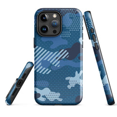 iPhone® Tough Case - Pattern - Water Camo 1 - Glossy - iPhone 15 Pro Max
