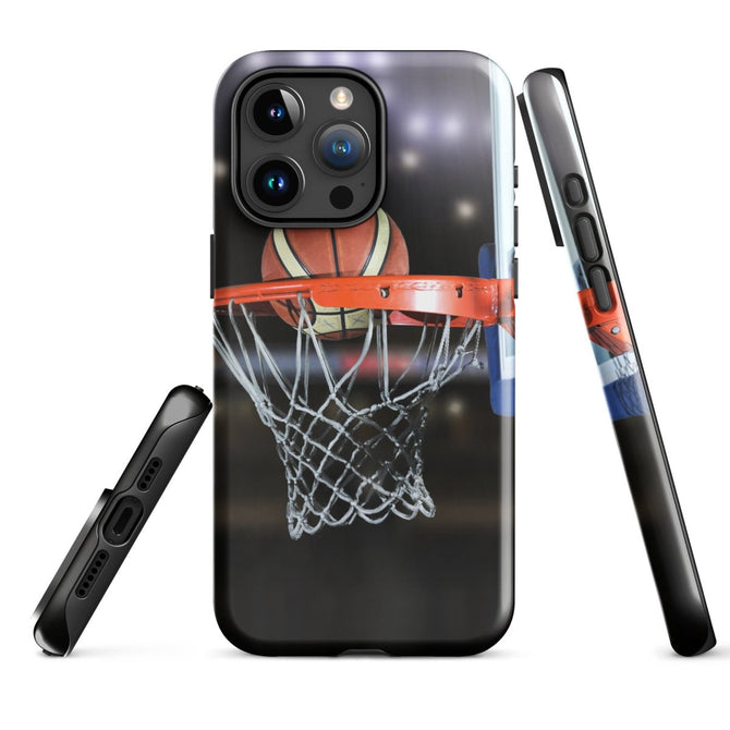 iPhone® Tough Case - Sports - Basketball Style 1 - Glossy - iPhone 15 Pro Max