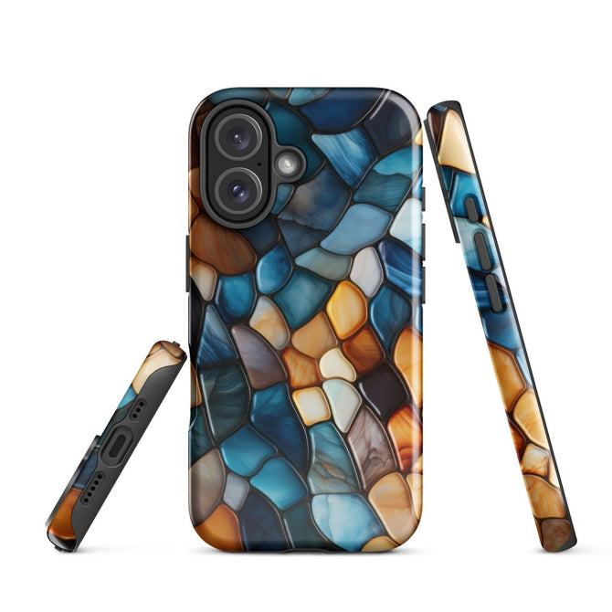 iPhone® Tough Case - Abstract - Geometric Style 4 - Glossy - iPhone 16