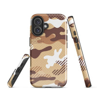 iPhone® Tough Case - Pattern - Desert Camo 1 - Glossy - iPhone 16