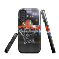 iPhone® Tough Case - Sports - Basketball Style 1 - Glossy - iPhone 16