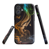 iPhone® Tough Case - Abstract - Smoke Style 2 - Glossy - iPhone 16 Plus