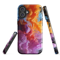 iPhone® Tough Case - Abstract - Smoke Style 6 - Glossy - iPhone 16 Plus